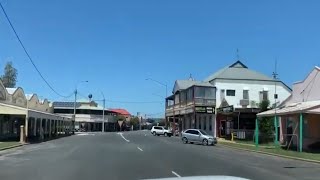 Driving Around Gayndah Queensland’s Oldest Country Town [upl. by Tillo]