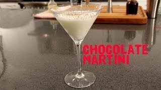 Learn How to Make a Chocolate Martini by Brooklyn Cooking [upl. by Isteb]