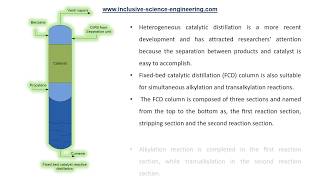 Catalytic reactive distillation for cumene produciton [upl. by Nabroc]