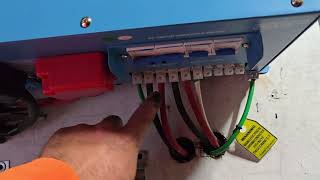 First PowerUp Wiring and Activating the Sungold 18kW Inverter [upl. by Bazar]