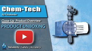 Pulsafeeder ChemTech Series 100 Metering Pump Unboxing [upl. by Lionello]