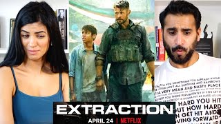 EXTRACTION REACTION amp REVIEW  Official Trailer  Netflix [upl. by Bushweller243]