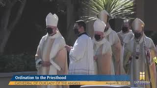 Ordination to the Priesthood for the Archdiocese of Los Angeles  Live [upl. by Elleinnad]