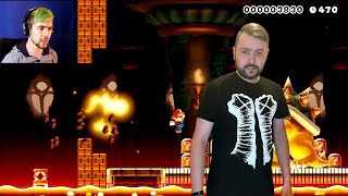 IM GOING INSANE  Super Mario Maker 3 REACTION [upl. by Neibart215]