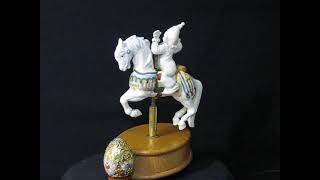 Vintage Willitts Designs 1986 carousel music box series [upl. by Duhl]