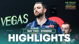 CHAMPS STUNNED Day Two Evening Highlights  2024 Grand Slam of Darts [upl. by Elbag]