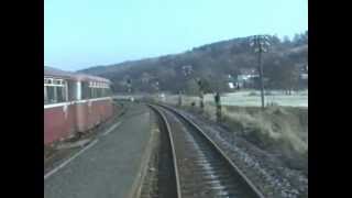 Letzte Schienenbusfahrt VT98 Marburg  Frankenberg 1992 Teil 2 [upl. by Eyeleen396]