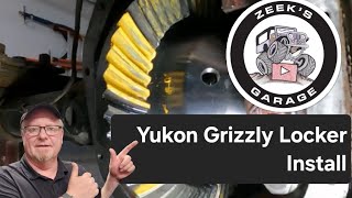 Dana 44 Grizzly locker install [upl. by Staci]