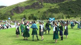 Scottish folk dance Auchindoon Castle [upl. by Rebba]