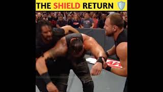 The Shield reunite to stop Braun Strowman from cashing in shorts wwe [upl. by Carole670]