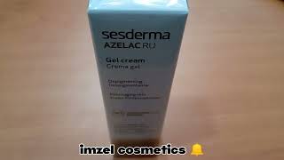 باي باي التجاعيد والتصبغات والكلف سيسديرما كريم جيل بحمض ازيلاك sesderma crème gel ⭐ [upl. by Ayortal]