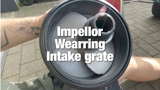 HOW TO Replace the Impellor Wearring amp Intake Grate On a Seadoo spark Trixx [upl. by Doughty]