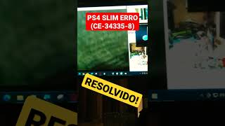 PS4 ERRO CE343358 RESOLVIDO ps4 playstation playstation4 [upl. by Doyle]