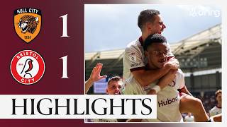 FALLY MAYULU SCORES DEBUT SCREAMER 💥 Hull City 11 Bristol City  Highlights [upl. by Jamill]