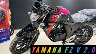 New Look Yamaha FZ V 20  Fz v20 New Color Price  Gadgets amp Automobile Look [upl. by Akeirahs]