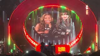 92824 Lisa Blackpink Speech New York City Global Citizen Festival [upl. by Anneliese]