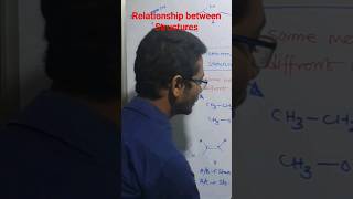 Relationship between structure neetgeneralorganicchemistry chemistry shortsviral shortrevision [upl. by Lebana]