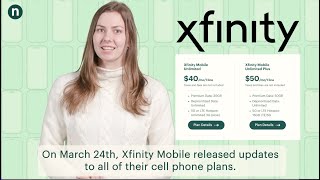 Xfinity Mobile New Plans Explained [upl. by Theadora]