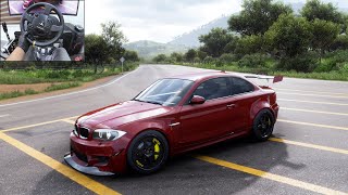 1000HP BMW 1M 2JZ Build  Forza Horizon 5  Thrustmaster TX [upl. by Okiman131]