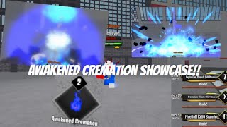 FULL AWAKENED CREMATION SHOWCASE WITH DAMAGE Heroes Awakenings [upl. by Ocire]