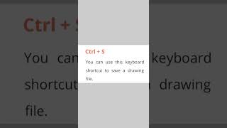 Autocad shortcut key CtrlS autocad muscatwaly monetizedviews upload autocad2021tutorial [upl. by Turley]