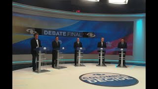 Estos fueron los momentos más destacados del debate presidencial Noticias Caracol [upl. by Nodyroc]