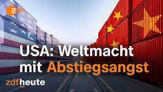 Amerikas Angst vor dem Abstieg – die Rivalen China versus USA Teil 2 I auslandsjournal [upl. by Airtap]