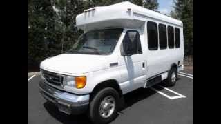 2006 Ford E350 Mini Handicapped Wheelchair Bus for 10 Passengers or 4 Wheelchairs [upl. by Tella]