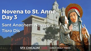 Novena of St Anne  Day 3  19th July 2024 630 AM  Fr Peter Fernandes [upl. by Evars]