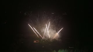 Old Down Country Park Firework display filmed on DJI Air 3S [upl. by Meneau]