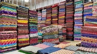 सब कुछ हुवा सस्ता  COTTON FABRIC WHOLESALE MARKET  COTTON  WHOLESALE MARKET [upl. by Endor]