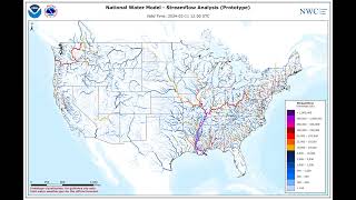 National Water Model Streamflow Analysis  March 2024 [upl. by Bakki71]