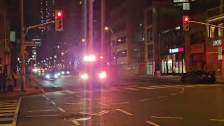 Toronto Fire P135 Responding [upl. by Naiva]