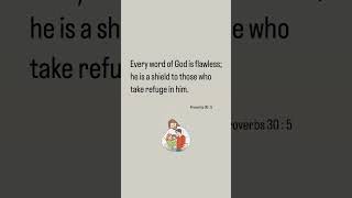 📖 Proverbs 30  5 jesus love shorts [upl. by Nileve]