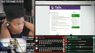 ETIKA GOES ON THE DEEP WEB AGAIN 9 8 2017 Etika Stream Highlight [upl. by Nylemaj]