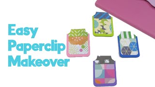 DIY Stationery Paperclip Makeover [upl. by Annirok]