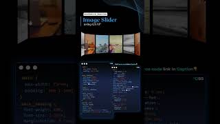 Image slider animation htmlcssjsimagesliderswiperanimation [upl. by Sharleen]