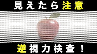 【視力検査】視力が悪いほどよく見える！？全10問正解したら逆にヤバい【逆視力検査】 [upl. by Zetroc]