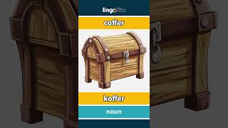 🇬🇧🇳🇱 coffer  koffer  vocabulary builder  learn English  laten we Engels leren [upl. by Eirovi]