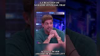 La reacción de Samadhi Zendejas tras acusada de ser amante de William Levy [upl. by Shanie341]