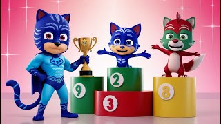 Catboy Choice Which Baby Will Win The Trophy Catboys Life Story  PJ Masks 2D Animation [upl. by Rebme]