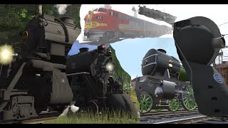 Trainz 2019 Steam Locomotive Railfanning compilation 2022 [upl. by Troy]