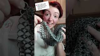 Butted Chainmail vs Riveted Chainmail [upl. by Lihp379]