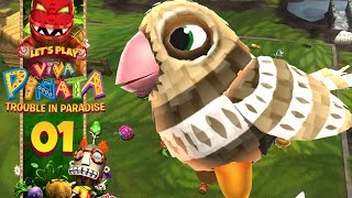 NEW GARDEN NEW PINATAS  Viva Pinata Trouble In Paradise Lets Play Part 1 [upl. by Aleuqahs]