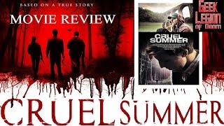 CRUEL SUMMER  Danny Miller 2016  Chav Bullying Horror Movie Review [upl. by Isa]