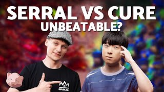 SERRALS Disgusting Lategame vs CURE  42000 Masters Coliseum 7 Bo3 ZvT  StarCraft 2 [upl. by Nodnas281]