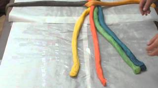 6 strand braid tutorial [upl. by Ennovehs]