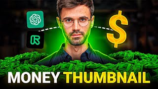 Creating Money Thumbnail Design  Photoshop Tutorial [upl. by Nyrhtak480]