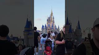 Magic Kingdom Walt Disney intro Cinderella castle short magickingdom cinderella castle disney [upl. by Suvart]