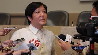 Sen Bongbong Marcos  Ambush Interview before the 2014 SONA 26 July 2014 [upl. by Fransis456]